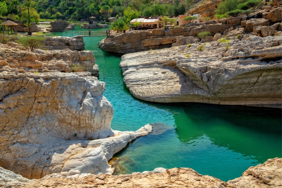 De Wadi Bani Khalid, Oman