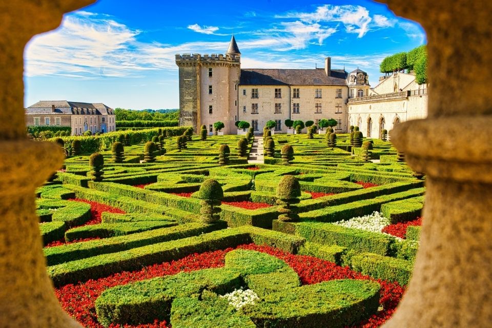 Kasteel Château de Villandry in Frankrijk