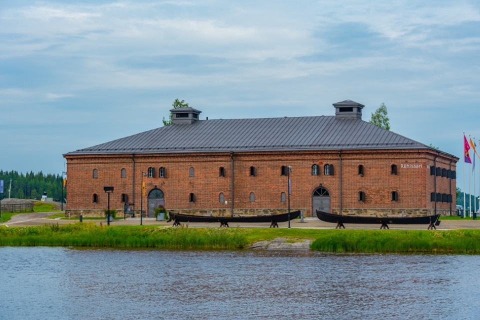 Riihisaari Museum in Savonlinna, finland