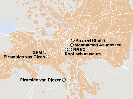 Routekaart Caïro