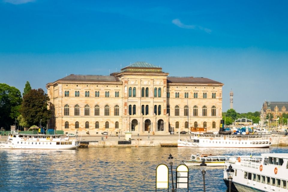 Het Nationalmuseum in Stockholm Zweden
