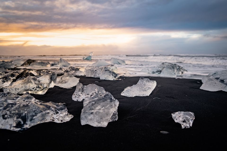 Diamond Beach IJsland winter