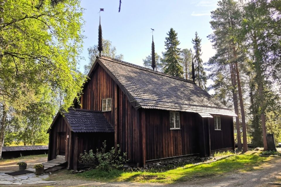 Sodankylä kerk, Ivalo, Finland