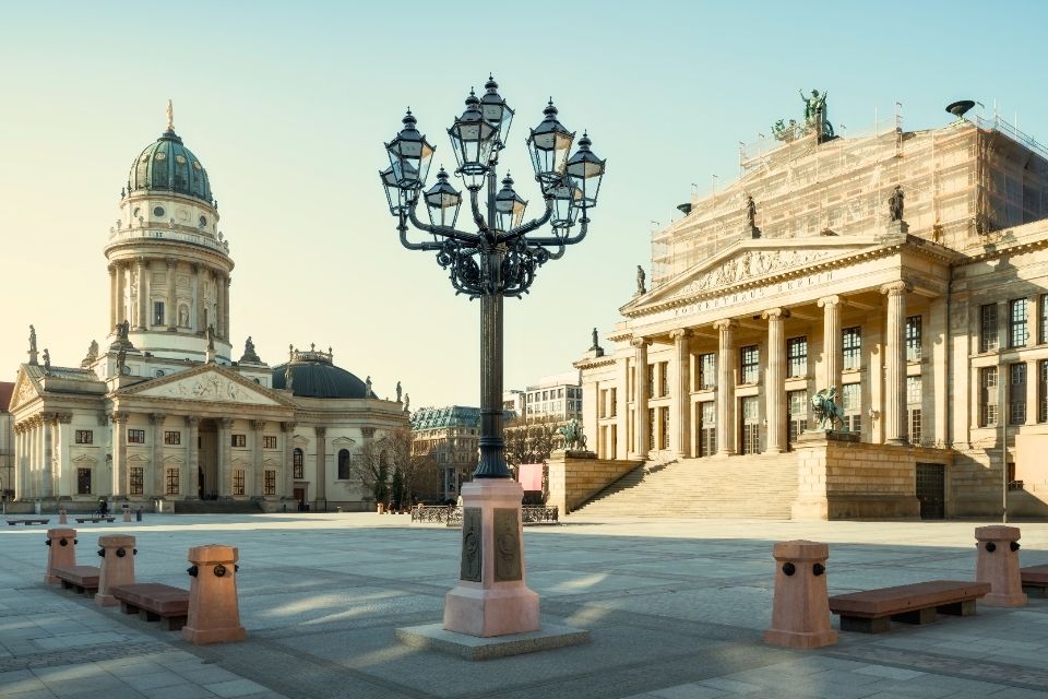 Gendarmenmarkt in Berlijn, Duitsland