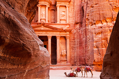 Avondwandeling naar Petra