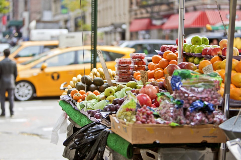 Straatbeeld in New York