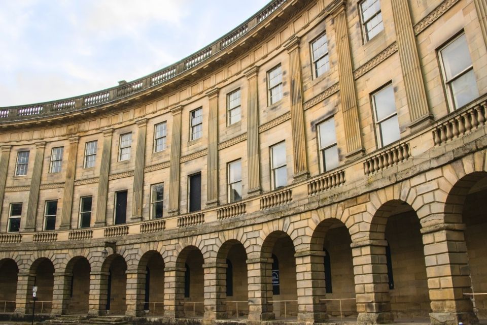 Buxton Crescent in Buxton, Groot-Brittannië