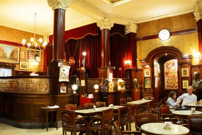 Café Tortoni in Buenos Aires Café Tortoni in Buenos Aires