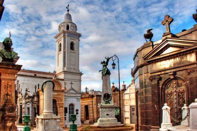 Begraafplaats La Recoleta in Buenos Aires Begraafplaats La Recoleta in Buenos Aires
