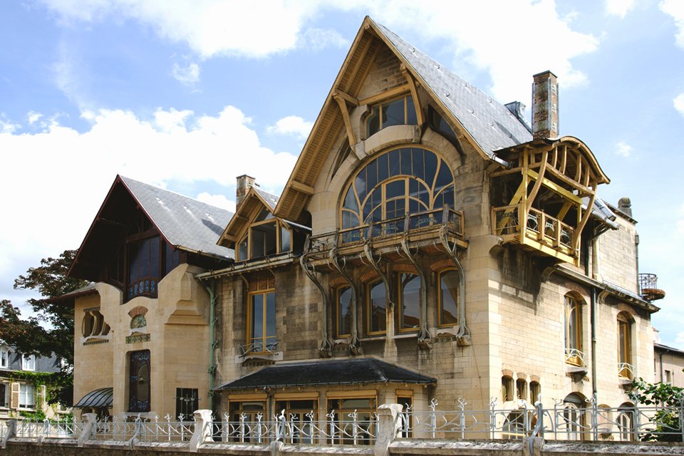 Villa Majorelle in Nancy, Frankrijk