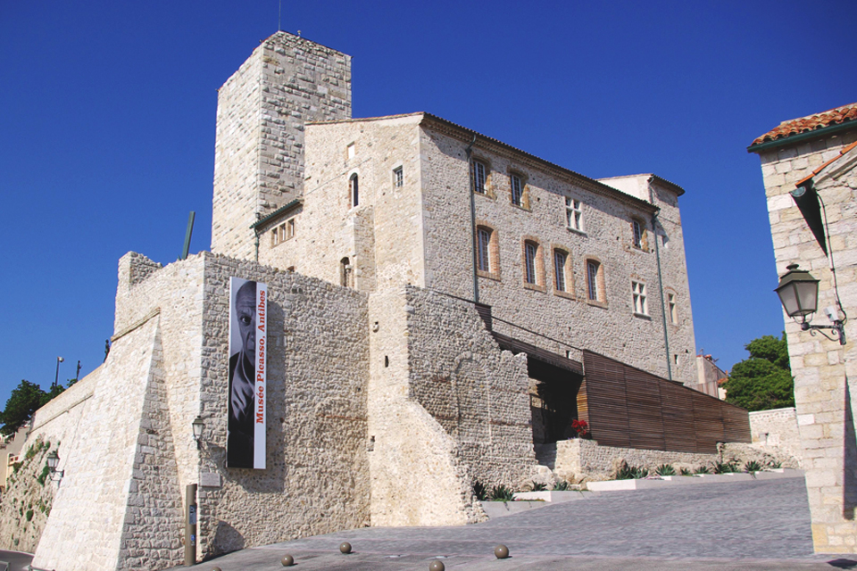 Musée Picasso in Château Grimaldi in Antibes, Frankrijk