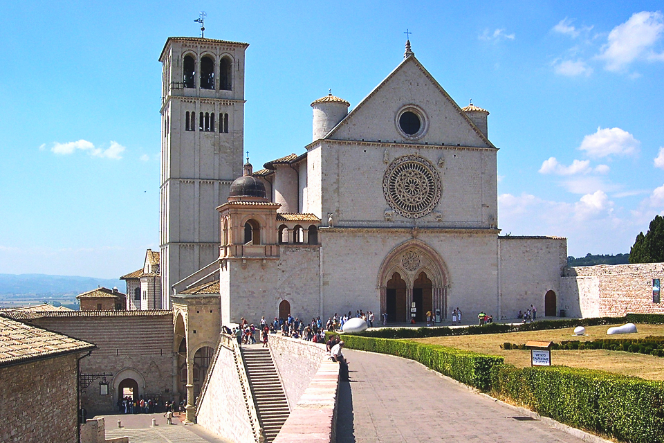 Basilica di San Francesco in Assisi, Italië