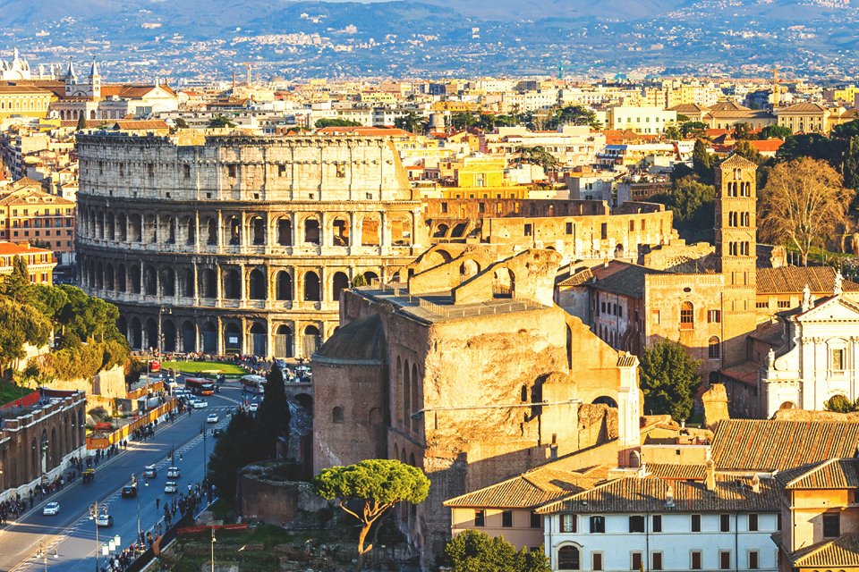 Colosseum in Rome, Italië