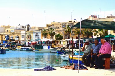 Haven van Marsaxlokk, Malta Haven van Marsaxlokk, Malta