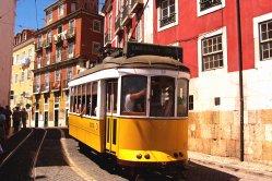 Tram, Lissabon, Portugal Tram, Lissabon, Portugal