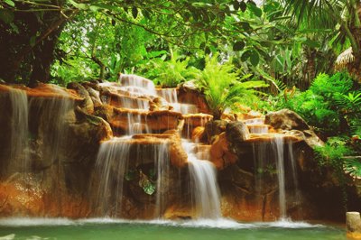 Warmwaterbronnen la Fortuna, Costa Rica Warmwaterbronnen la Fortuna, Costa Rica
