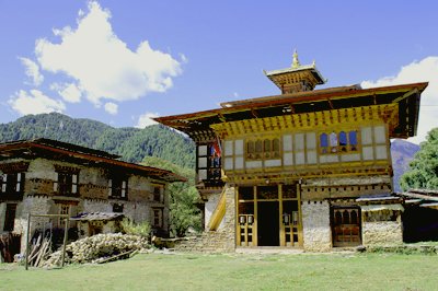 Paardrijden tangvallei, Bhutan Paardrijden tangvallei, Bhutan