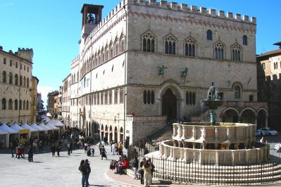 Stadswandeling Perugia, Italië Stadswandeling Perugia, Italië