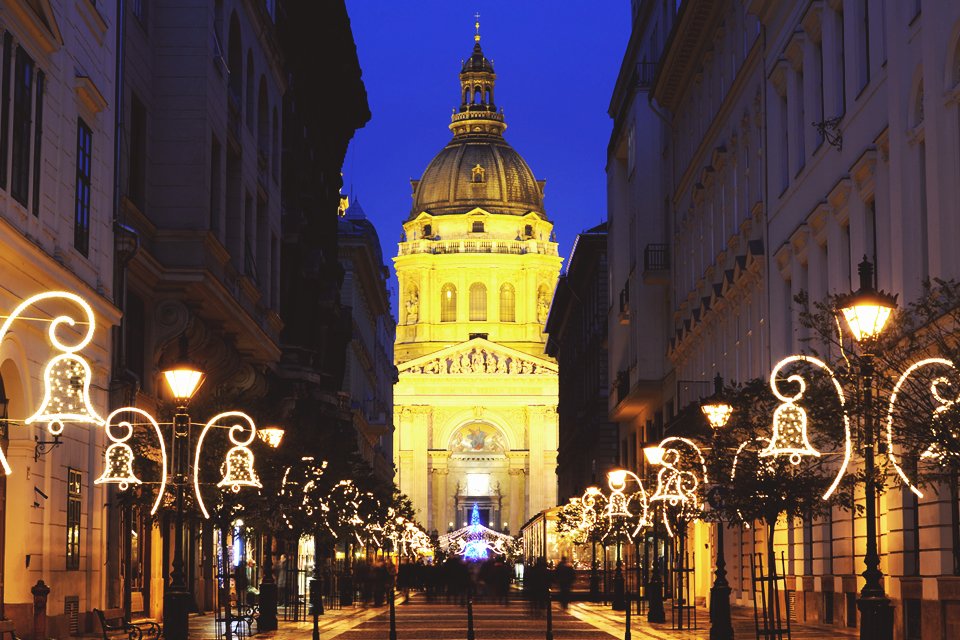 Kerst in Boedapest, Hongarije