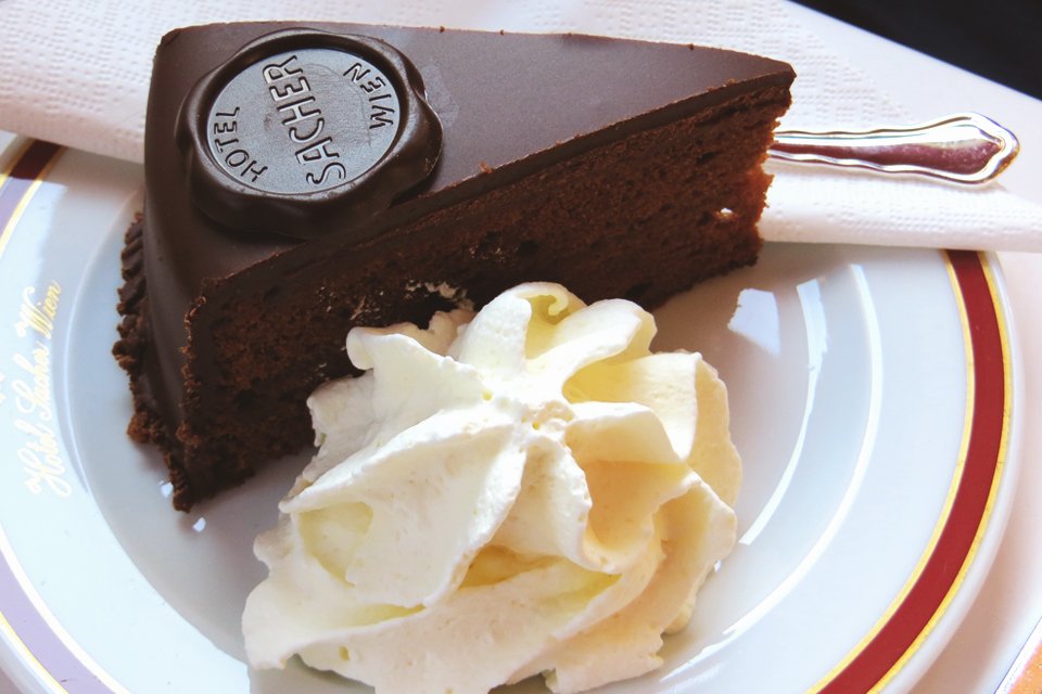 Sachertorte in Wenen, Oostenrijk