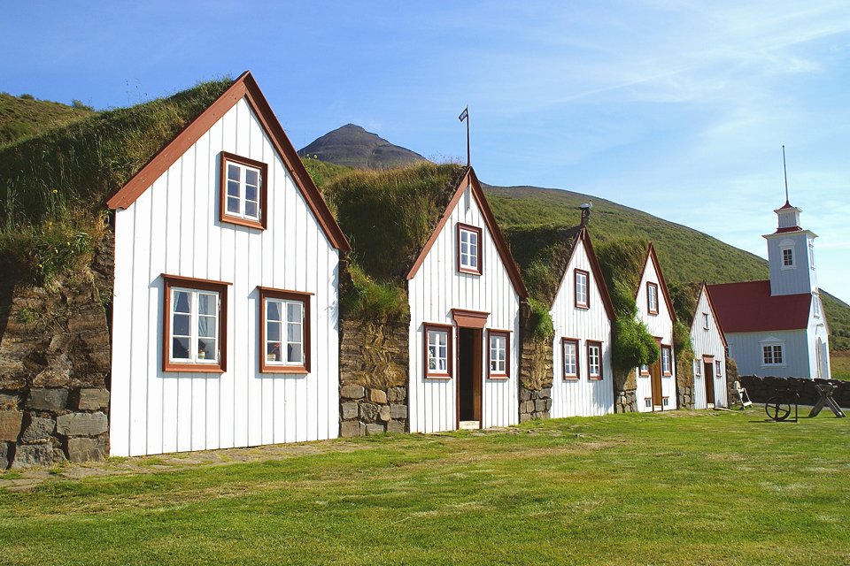 Huisje op IJsland