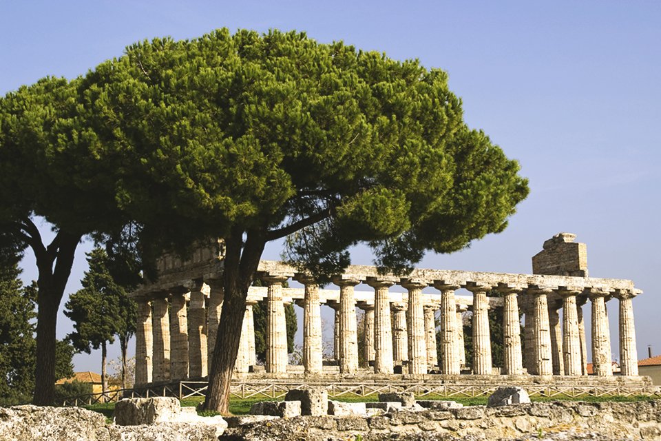 Paestum, Campagnia, Italië