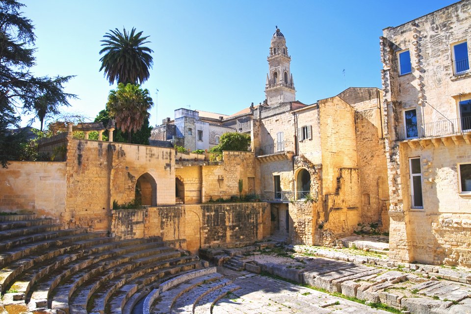 Lecce in Puglia, Italië