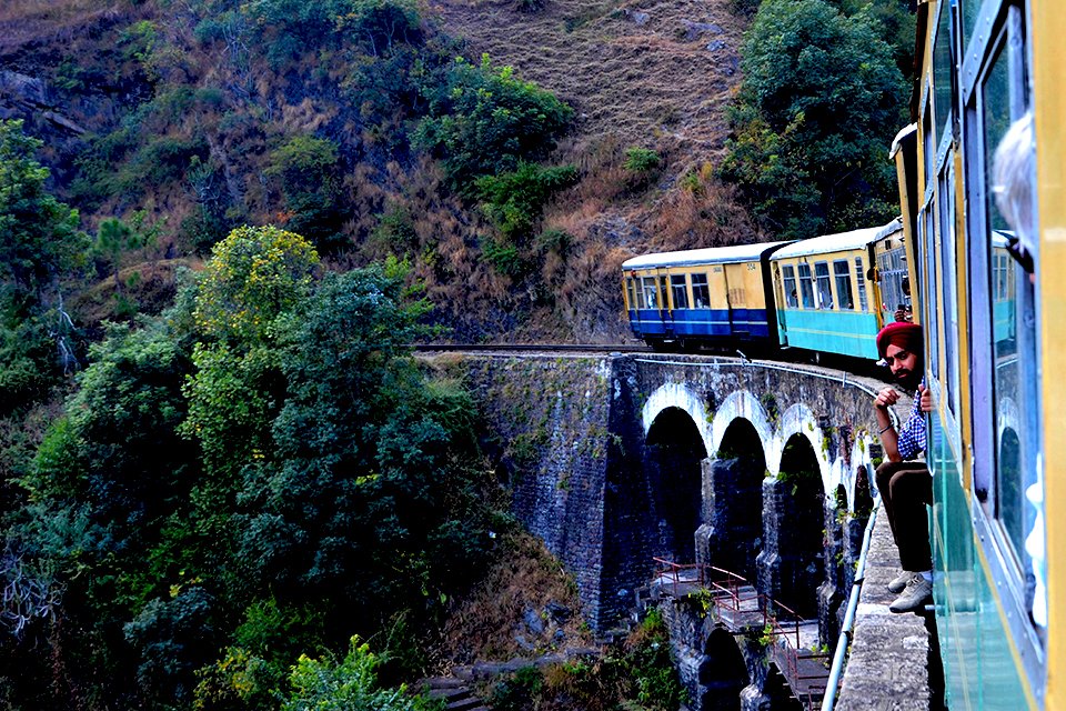 Boemeltreintje Shimla, India