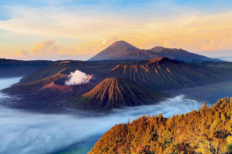 Bromovulkaan, Indonesië