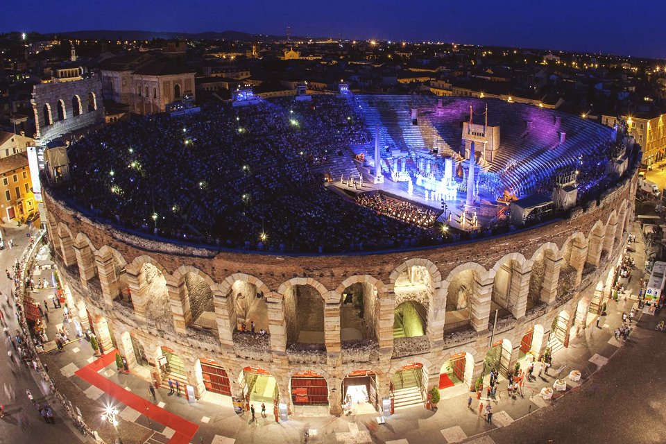 Arena van Verona, Italië