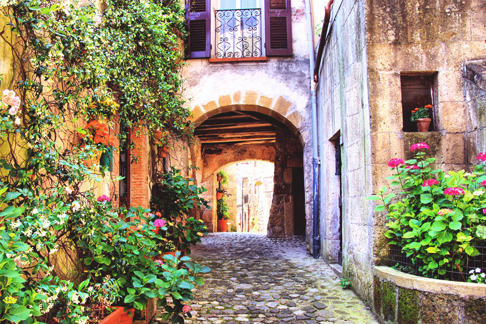 Spello in Umbrië, Italië