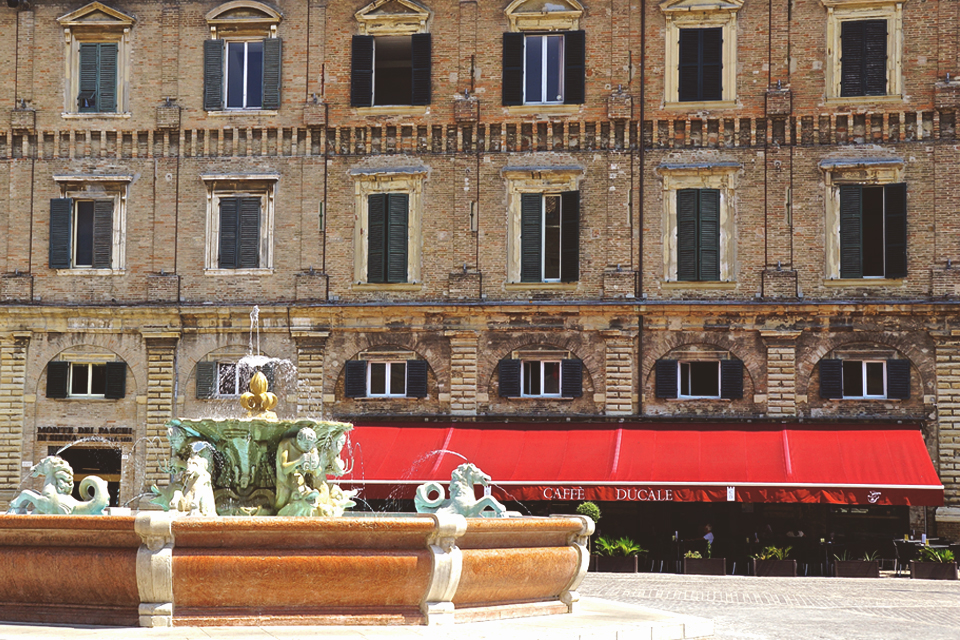 Pesaro in de Marken, Italië