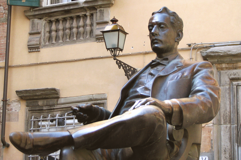 Puccini in Lucca, Toscane, Italië