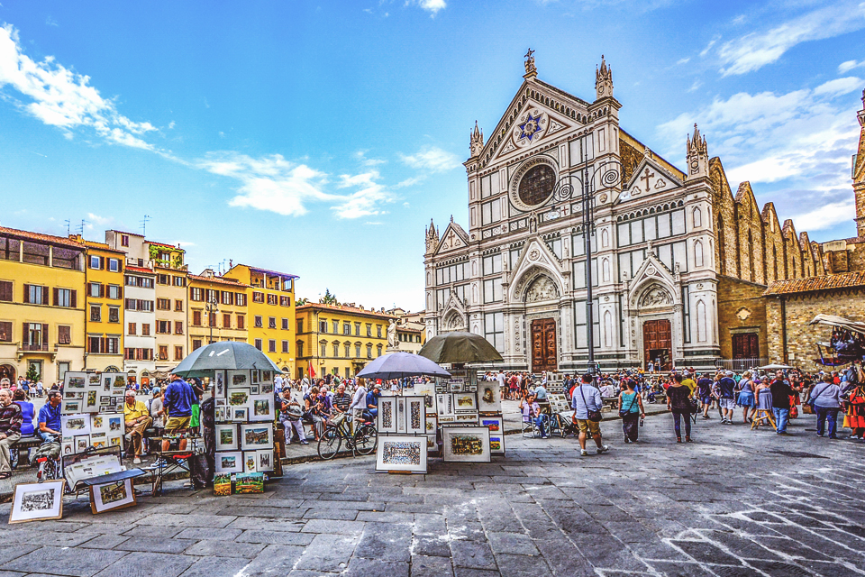Santa Croce in Florence, Toscane, Italië