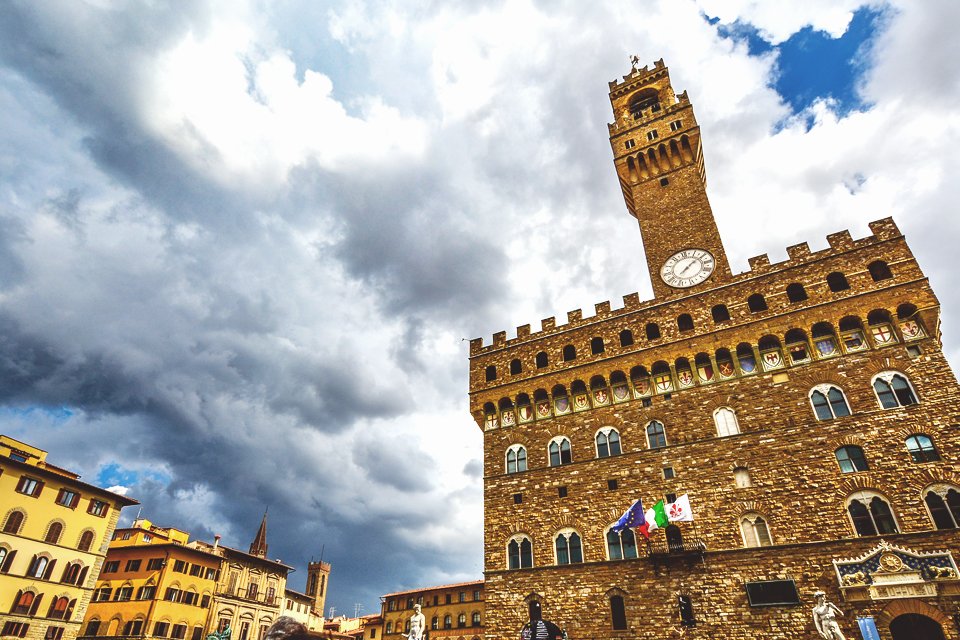 Palazzo Vecchio in Florence, Toscane, Italië