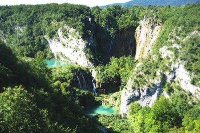 Plitvicemeren, Kroatië Plitvicemeren, Kroatië