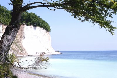 Krijtrotsen van Rügen, Duitsland Krijtrotsen van Rügen, Duitsland