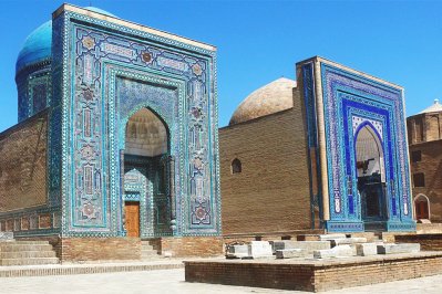 Shah-i-Zinda, Oezbekistan Shah-i-Zinda, Oezbekistan