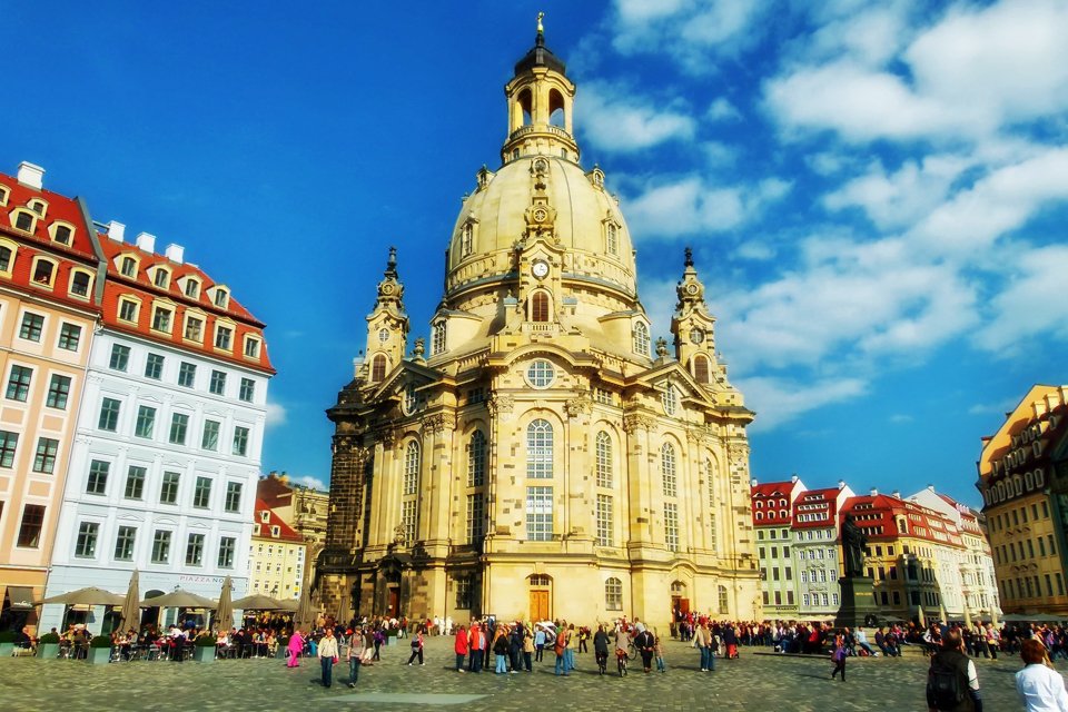 Frauenkirche in Dresden, Duitsland