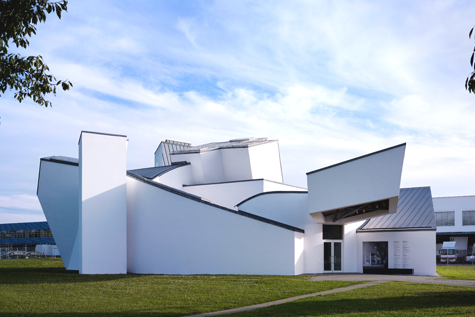 Vitra Design Museum in Weil am Rhein, Duitsland