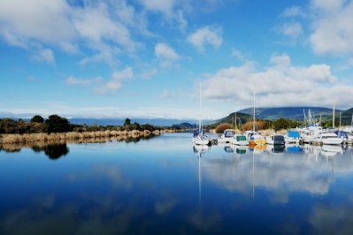 Lake Taupo, Nieuw-Zeeland Lake Taupo, Nieuw-Zeeland