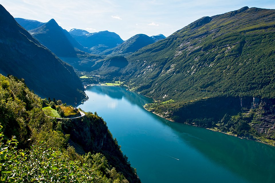 Geirangerfjord, Noorwegen