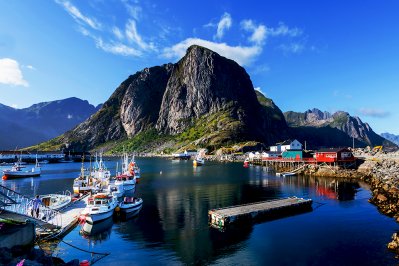 Lofoten, Noorwegen Lofoten, Noorwegen