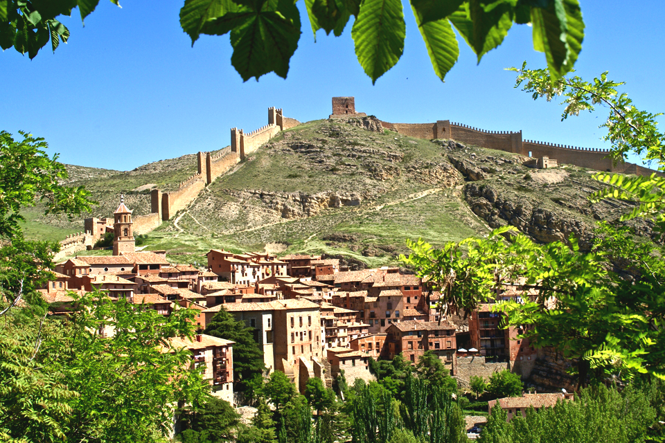 Mudéjarstadje Albarracín, Spanje