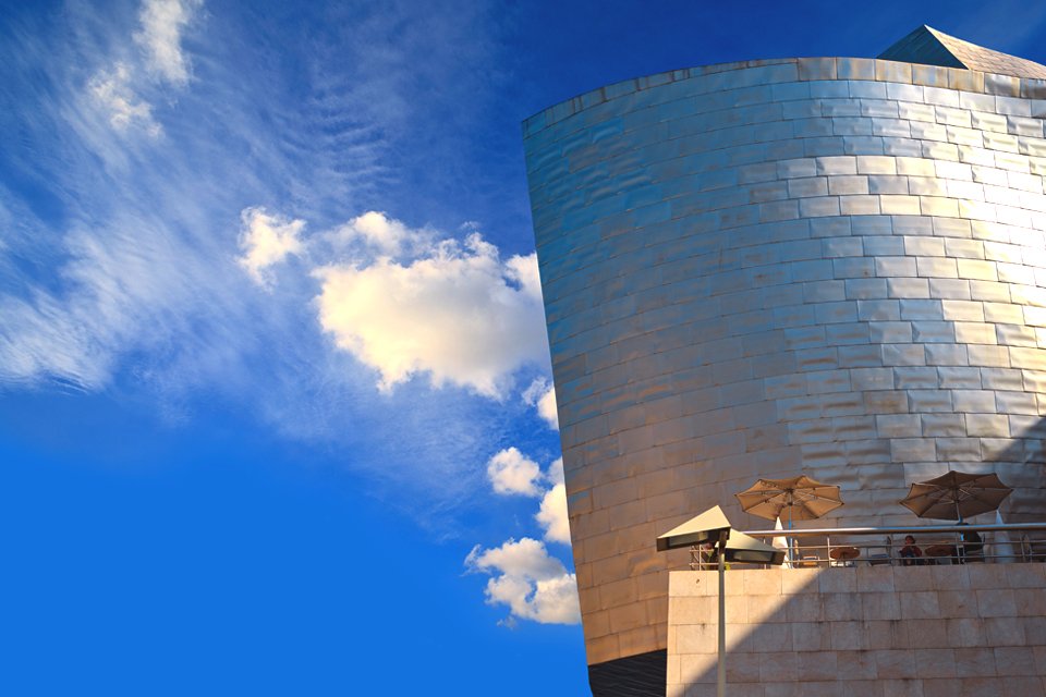 Guggenheimmuseum in Bilbao, Spanje