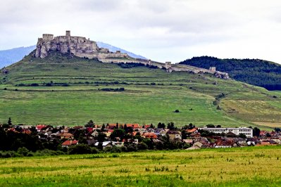 Spissky Hrad, Slowakije Spissky Hrad, Slowakije