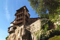 De hangende huizen van Cuenca, Spanje
