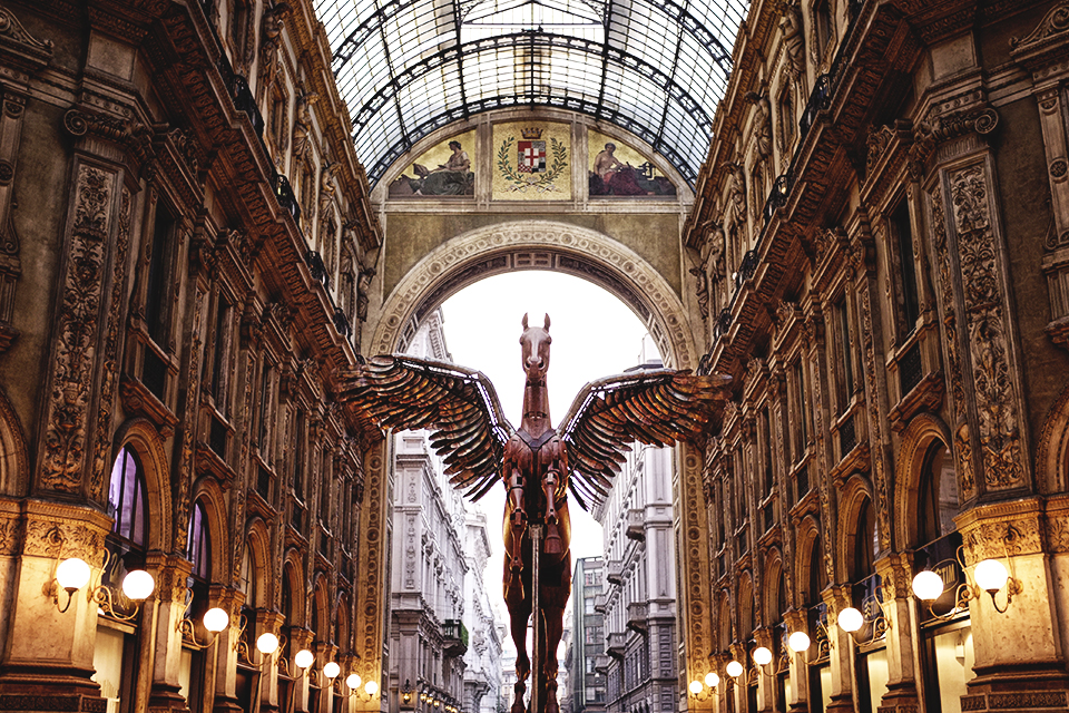 Vittorio Emanuele, Milaan