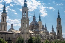 De kathedraal van Zaragoza, Spanje