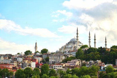 Suleymaniyemoskee in Istanbul, Turkije Suleymaniyemoskee in Istanbul, Turkije